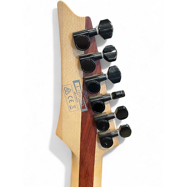 Used Ibanez Iron Label RGIR20BE Walnut Natural Solid Body Electric Guitar