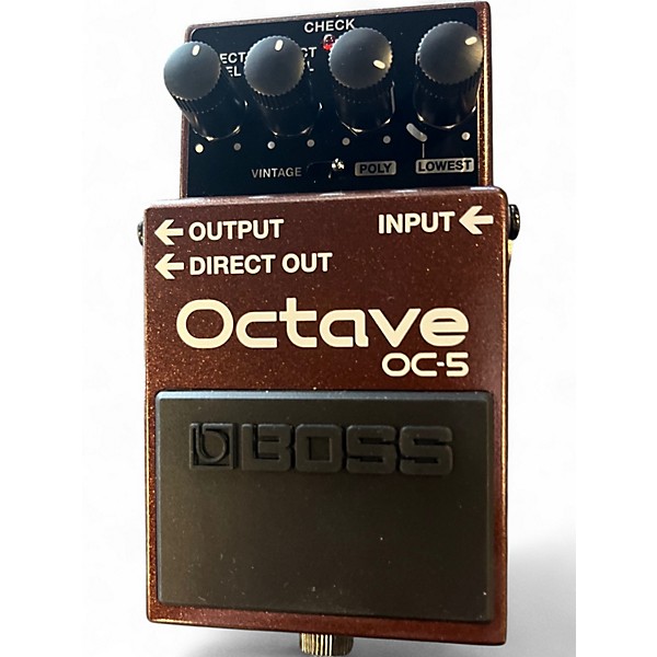 Used BOSS OCTAVE OC-5 Effect Pedal