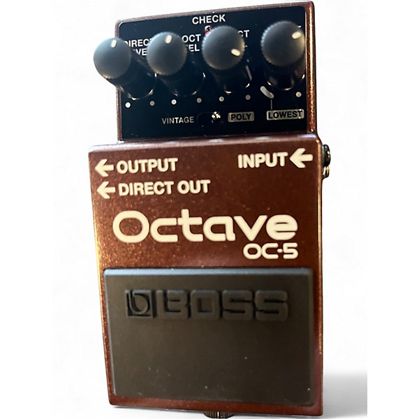 Used BOSS OCTAVE OC-5 Effect Pedal