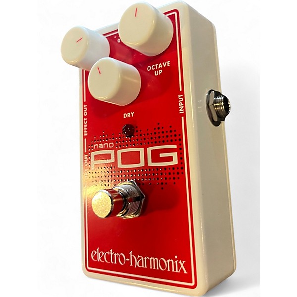 Used Electro-Harmonix Nano POG Polyphonic Octave Generator Effect Pedal