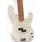 Used Fender Player Precision Bass Polar White Electric Bass Guitar