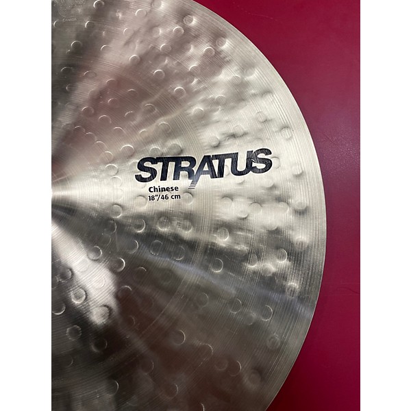Used SABIAN 18in Stratus china Cymbal