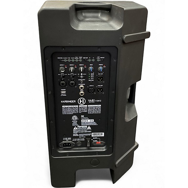 Used Harbinger Vari V3412 Powered Speaker