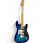 Used Fender Player Plus Stratocaster HSS Blue Burst Solid Body Electric Guitar thumbnail