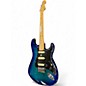 Used Fender Player Plus Stratocaster HSS Blue Burst Solid Body Electric Guitar