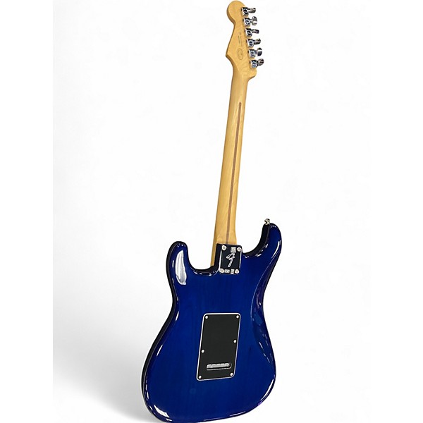 Used Fender Player Plus Stratocaster HSS Blue Burst Solid Body Electric Guitar