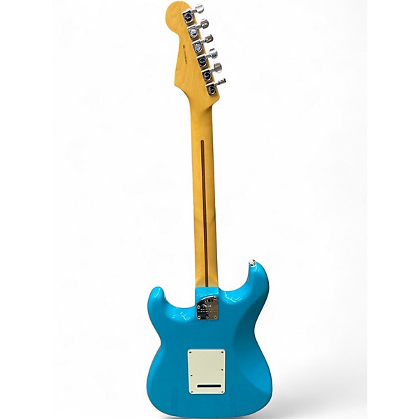 Used Fender American Professional II Stratocaster Blue Solid Body Electric Guitar