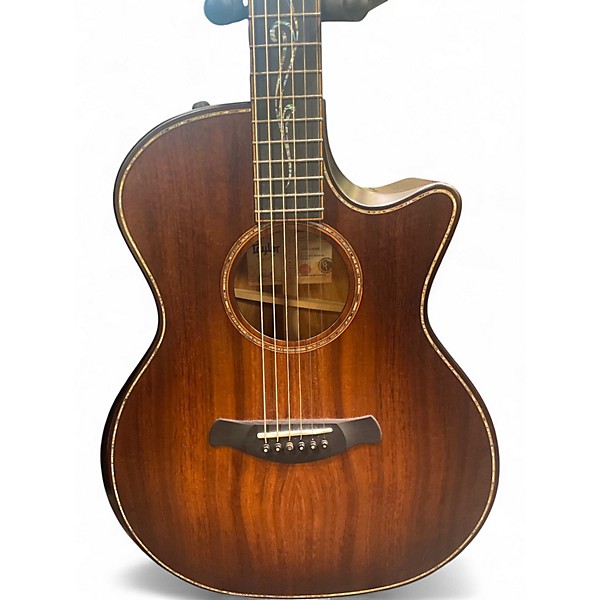 Used Taylor K24CE V-Class Sunburst Acoustic Guitar