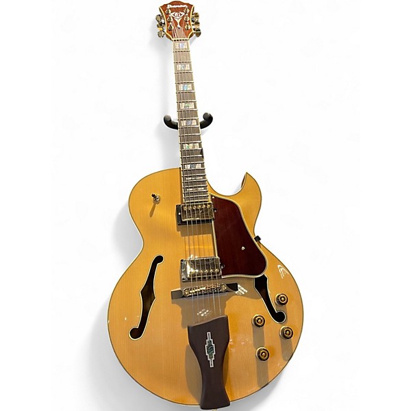 Used Ibanez LGB30 George Benson Signature Natural Hollow Body Electric Guitar