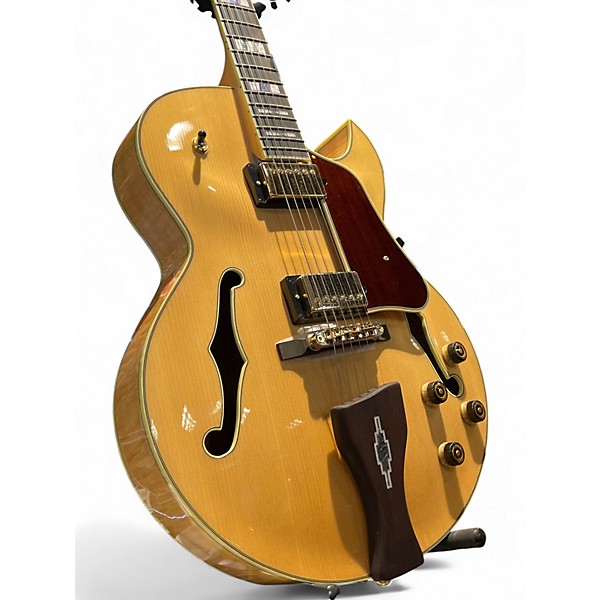 Used Ibanez LGB30 George Benson Signature Natural Hollow Body Electric Guitar