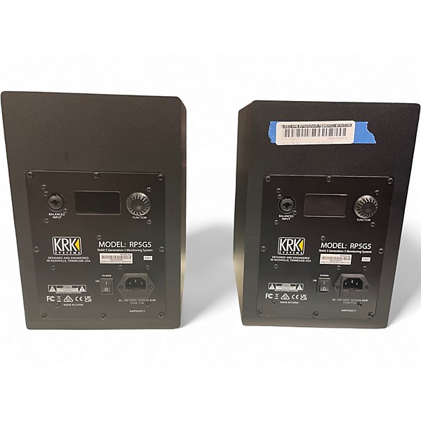 Used KRK RP5G5 PAIR Powered Monitor