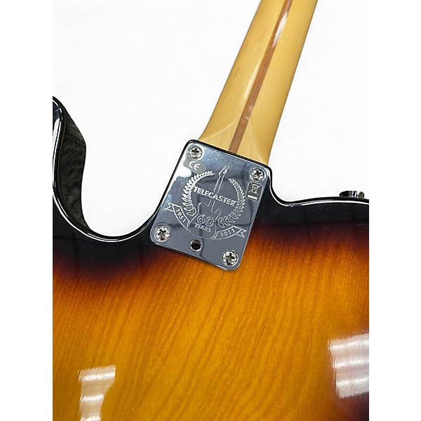 Used Fender FSR 60th Anniversary Telecaster 2 Tone Sunburst Solid Body Electric Guitar