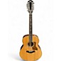 Used Taylor 858e Natural 12 String Acoustic Electric Guitar thumbnail