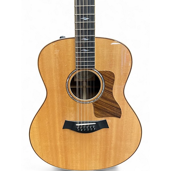 Used Taylor 858e Natural 12 String Acoustic Electric Guitar