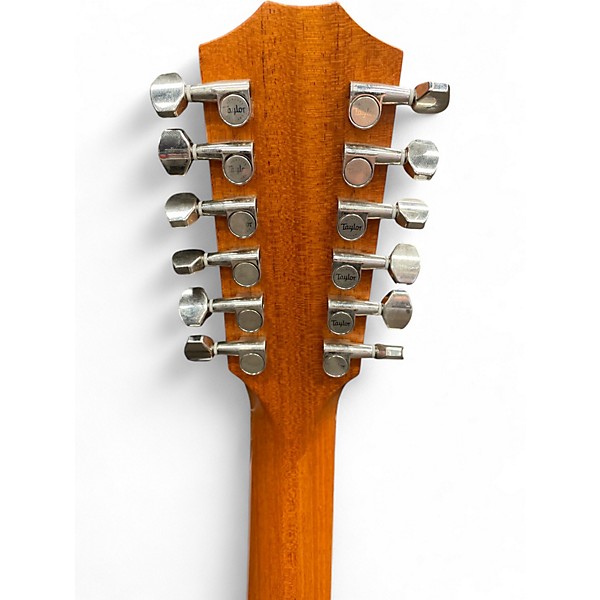 Used Taylor 858e Natural 12 String Acoustic Electric Guitar