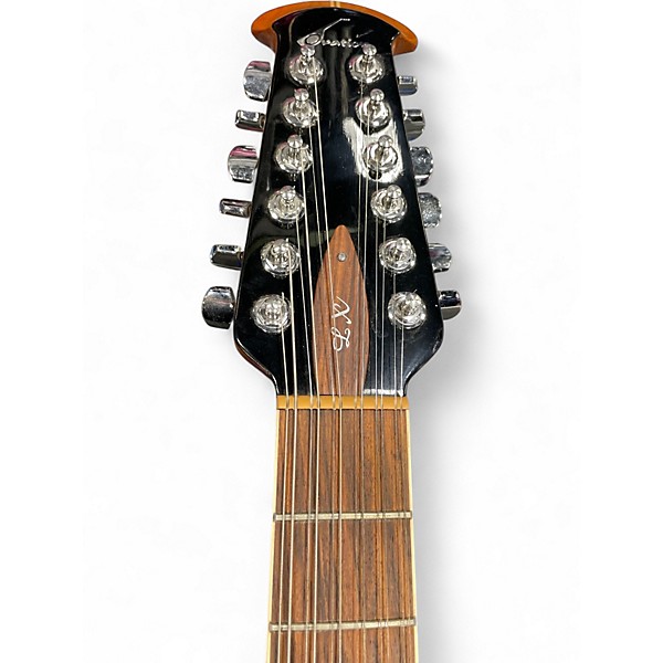 Used Ovation 6751LX Standard Balladeer LX Natural 12 String Acoustic Electric Guitar