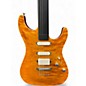Used Suhr Standard Carve Top Custom Capri Orange Solid Body Electric Guitar