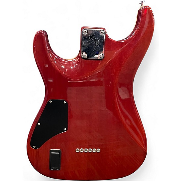 Used Suhr Standard Carve Top Custom Capri Orange Solid Body Electric Guitar
