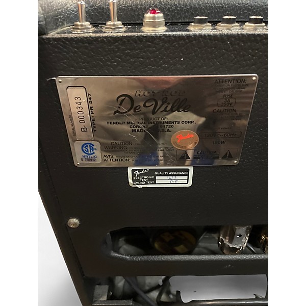 Used Fender Limited Edition Hot Rod Deville 40W Tube Guitar Combo Amp