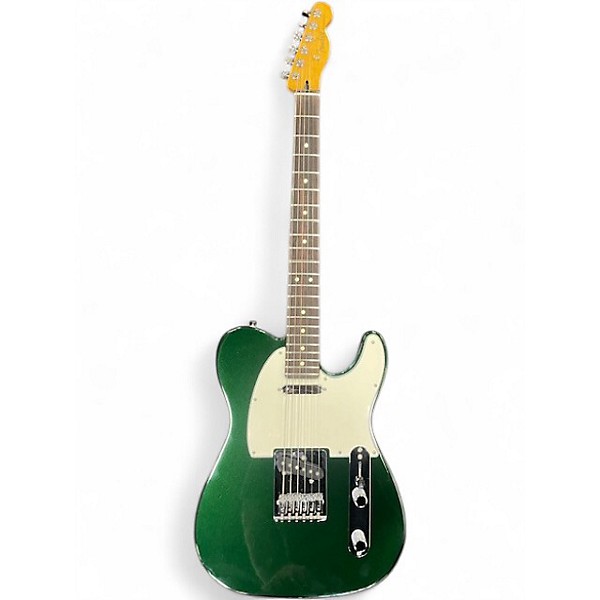 Used Fender PLAYER II TELECASTER Green Solid Body Electric Guitar