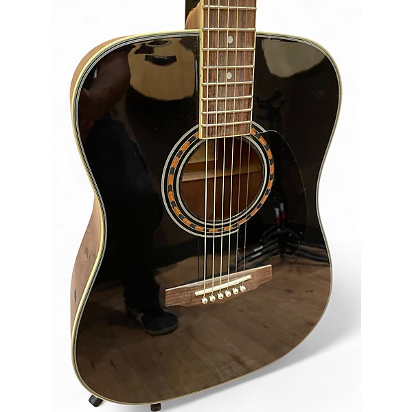 Used Ibanez PF5ECE Black Acoustic Electric Guitar
