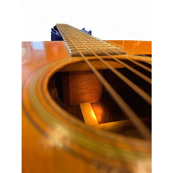 Vintage 1969 Martin D21 BRAZILIAN Vintage Natural Acoustic Guitar