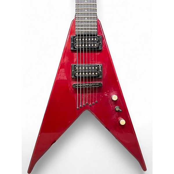 Used B.C. Rich JRV 7-String Candy Apple Red Solid Body Electric Guitar