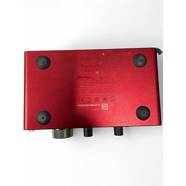Used Focusrite Scarlett Solo Gen 3 Audio Interface