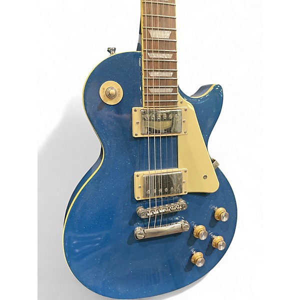 Used Epiphone Les Paul Standard Blue Solid Body Electric Guitar
