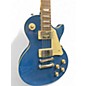 Used Epiphone Les Paul Standard Blue Solid Body Electric Guitar
