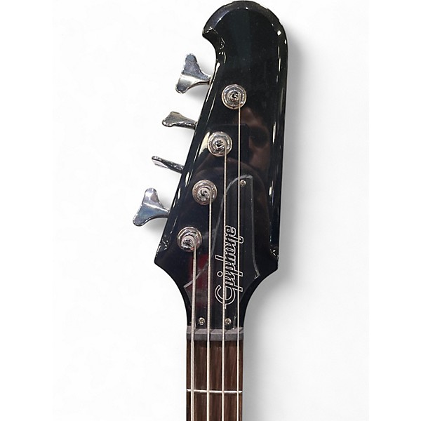 Used Epiphone Thunderbird IV Silverburst Electric Bass Guitar