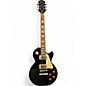 Used Epiphone Les Paul Custom Black Solid Body Electric Guitar thumbnail