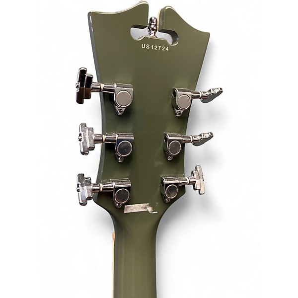 Used D'Angelico EXL-1 Royal Olive Hollow Body Electric Guitar