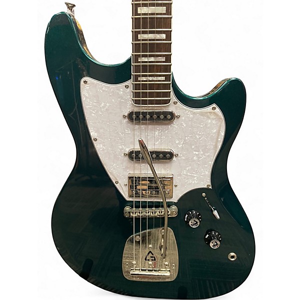 Used Guild SURFLINER BRITISH RACING GREEN Solid Body Electric Guitar