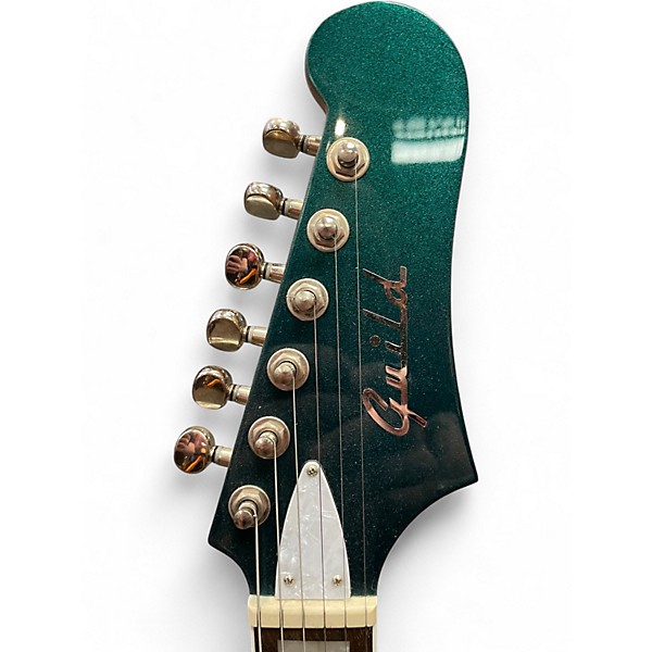 Used Guild SURFLINER BRITISH RACING GREEN Solid Body Electric Guitar