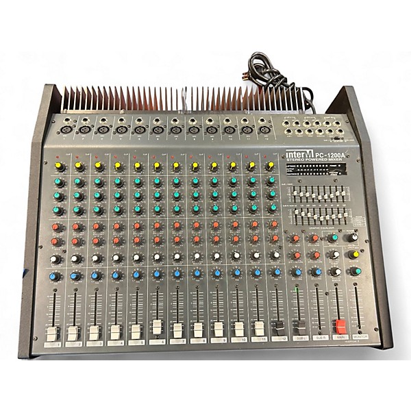 Used Inter-m PC1200A Powered Mixer