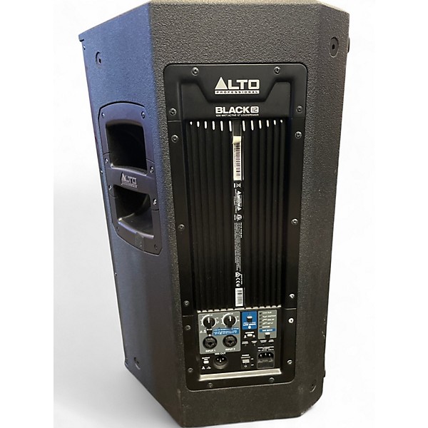 Used Alto Black 12in 2-Way Loudspeaker 2400W With Wireless Connectivity Powered Speaker