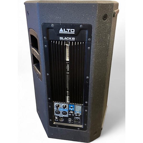 Used Alto Black 12in 2-Way Loudspeaker 2400W With Wireless Connectivity Powered Speaker