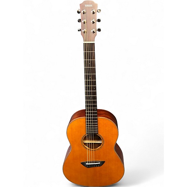 Used Yamaha CSF3M Folk Vintage Natural Acoustic Electric Guitar