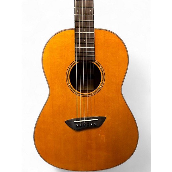 Used Yamaha CSF3M Folk Vintage Natural Acoustic Electric Guitar
