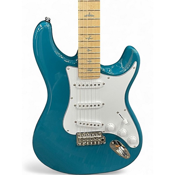 Used PRS SE Silver Sky Nylon Blue Solid Body Electric Guitar