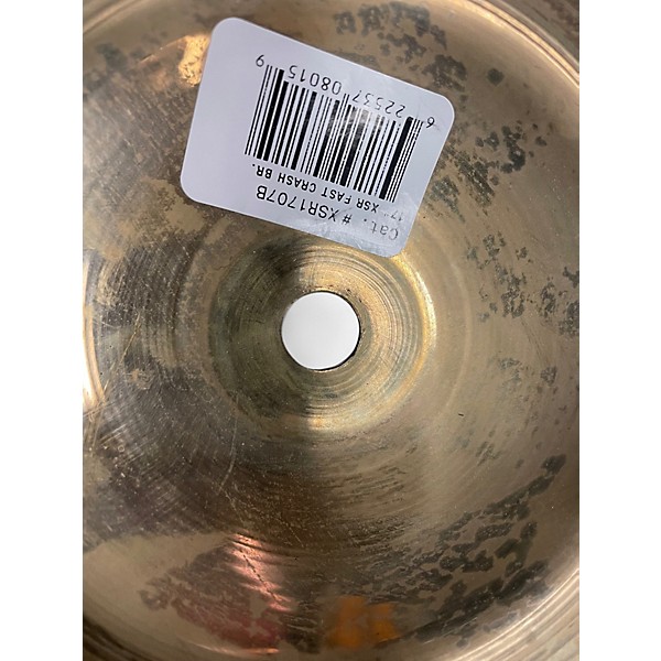 Used SABIAN 17in XSR FAST CRASH Cymbal