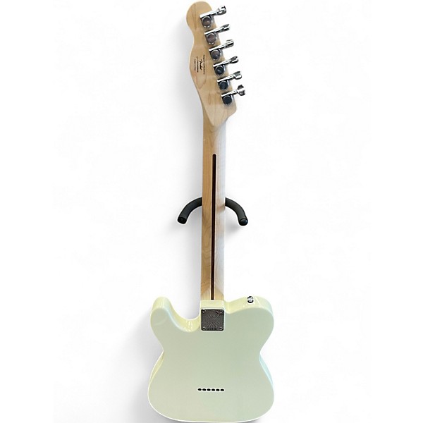 Used Squier Affinity Telecaster Thinline Olympic White Hollow Body Electric Guitar