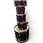Used Yamaha 5 Piece Stage Custom Purple Drum Kit