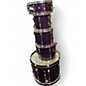 Used Yamaha 5 Piece Stage Custom Purple Drum Kit