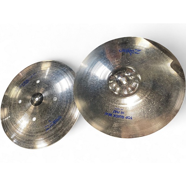 Used Zildjian 14in QUICK BEAT HIHAT PAIR Cymbal