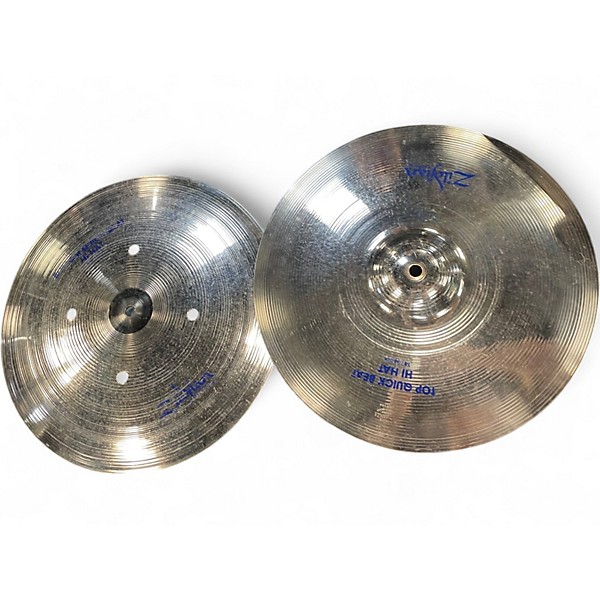 Used Zildjian 14in QUICK BEAT HIHAT PAIR Cymbal