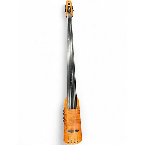 Used NS Design CR4M FRETLESS ELECTRIC DOUBLE BASS Amber Upright Bass
