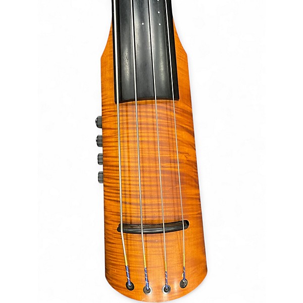 Used NS Design CR4M FRETLESS ELECTRIC DOUBLE BASS Amber Upright Bass