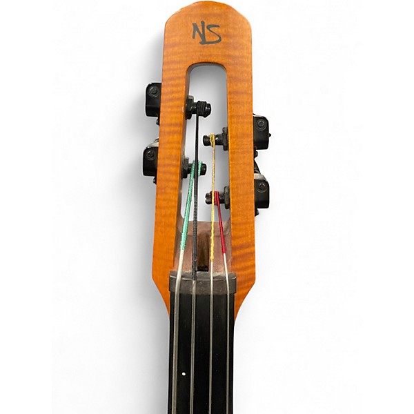 Used NS Design CR4M FRETLESS ELECTRIC DOUBLE BASS Amber Upright Bass
